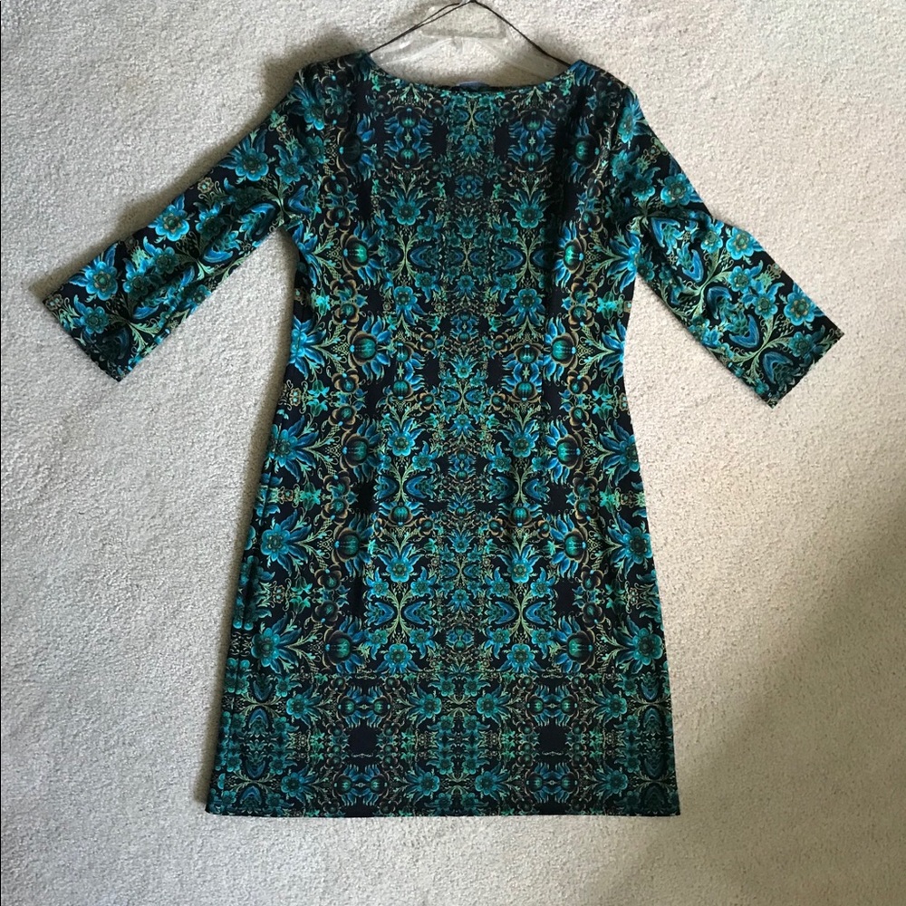 London Times 3/4 Sleeve Dress NWOT